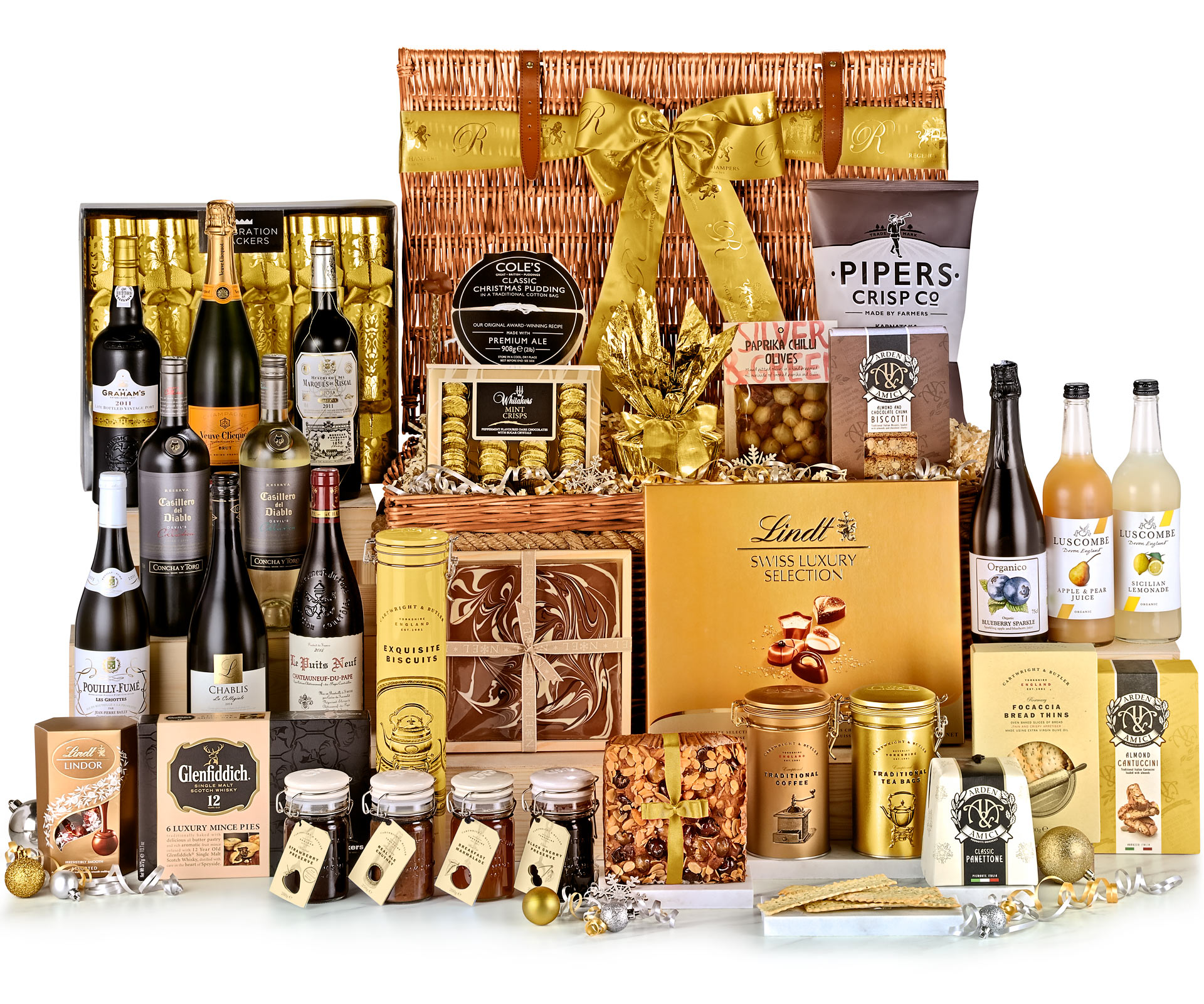 Luxury champagne hampers